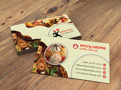 Resturent Business Card