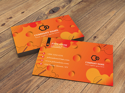 Corporate Business card awesome design corporate business card design creative design minimalist