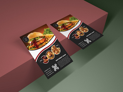 Resturent Flyer Design awesome design creative design minimalist resturant flyer design resturant flyer design