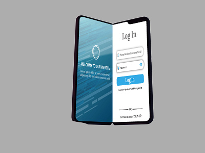 Log In Page Design