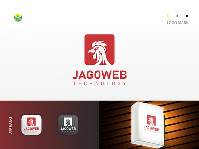 Jagoweb app design flat flat design icon logo logo design logo mark logotype minimal