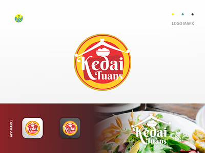 Kedai Tuans - Logo app design flat design icon logo logo design logo mark logos logotype minimal