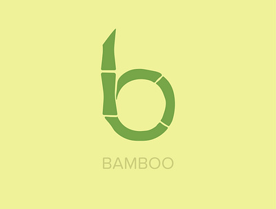 Minimalist Bamboo Logo Concept bamboo branding concept design freelance graphicdesign illustrator logo vector vectorart