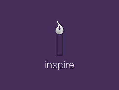 Inspire Concept Logo branding concept design freelance graphicdesign illustrator inspiration logo premium typography vector