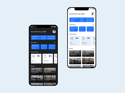 (Smarty) Smart Home App case study control dark mode device figma mobile app mobile app design product design smart home smart home app ui ui ux user interface ux ux design