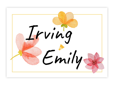 Wedding Invitation Card - IrvingLab