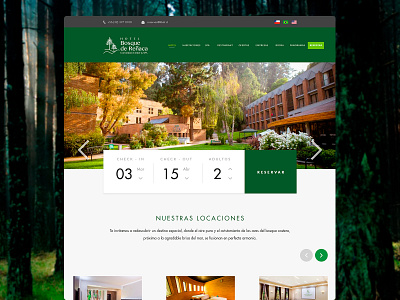 Hotel Bosque de Renaca - Web Redesign Proposal