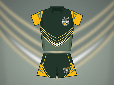 Green Bay Ball Strikers Jersey jersey kit rugby sports team uniform