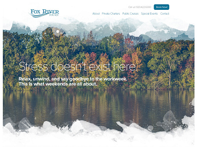 River Boat Tour Website bootstrap responsive web design website wordpress