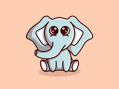 Cute elephant