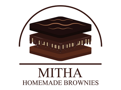 Brownies Logo Concept 2 design logo logodesign product