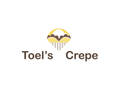 Crepe Logo Concept 2 design logo logodesign product