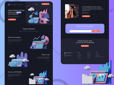 Bestalystic 3d design app blender design figma illustration product ui ux web