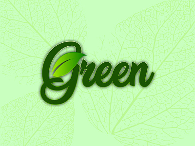 GREEN | LOGO | Minimal Illustration