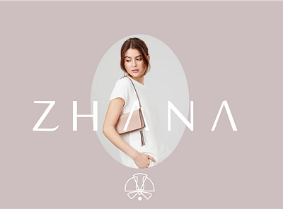 zhana branding design graphic design illustration minimal typography ux vector