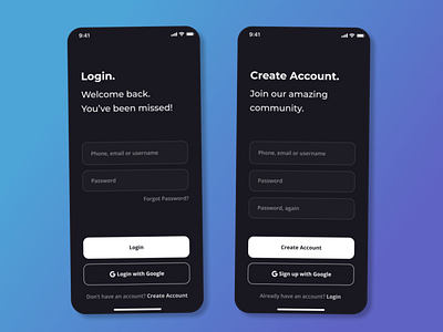 Sign Up Screen - Daily UI - Day 1