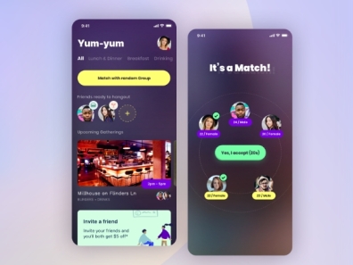 Yum Yum Match by Andrew Ayeni on Dribbble