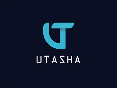 Letter logo U T for UTASHA BRAND