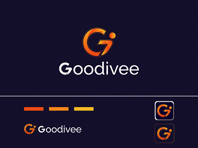 Modern branding logo and app icon monogram letter G