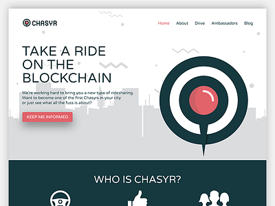 Chasyr Landing Page