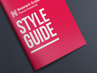 Newmark Grubb Pearson Commercial Style Guide branding commcercial real estate style guide