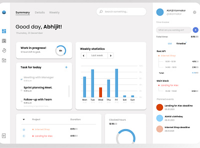 Task Manager UI replication app design ui ux web