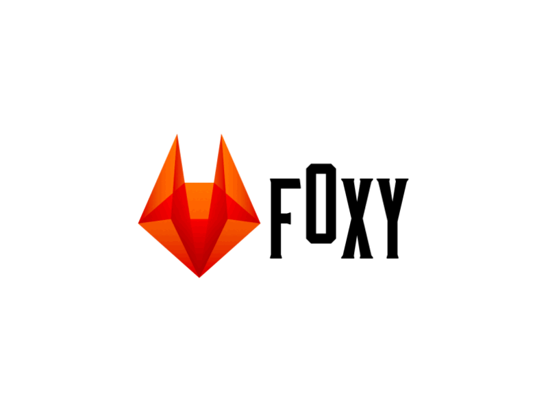 FOXY, fox logo dailylogo dailylogochallenge day16