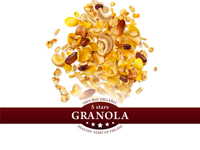 5 Stars Granola logo