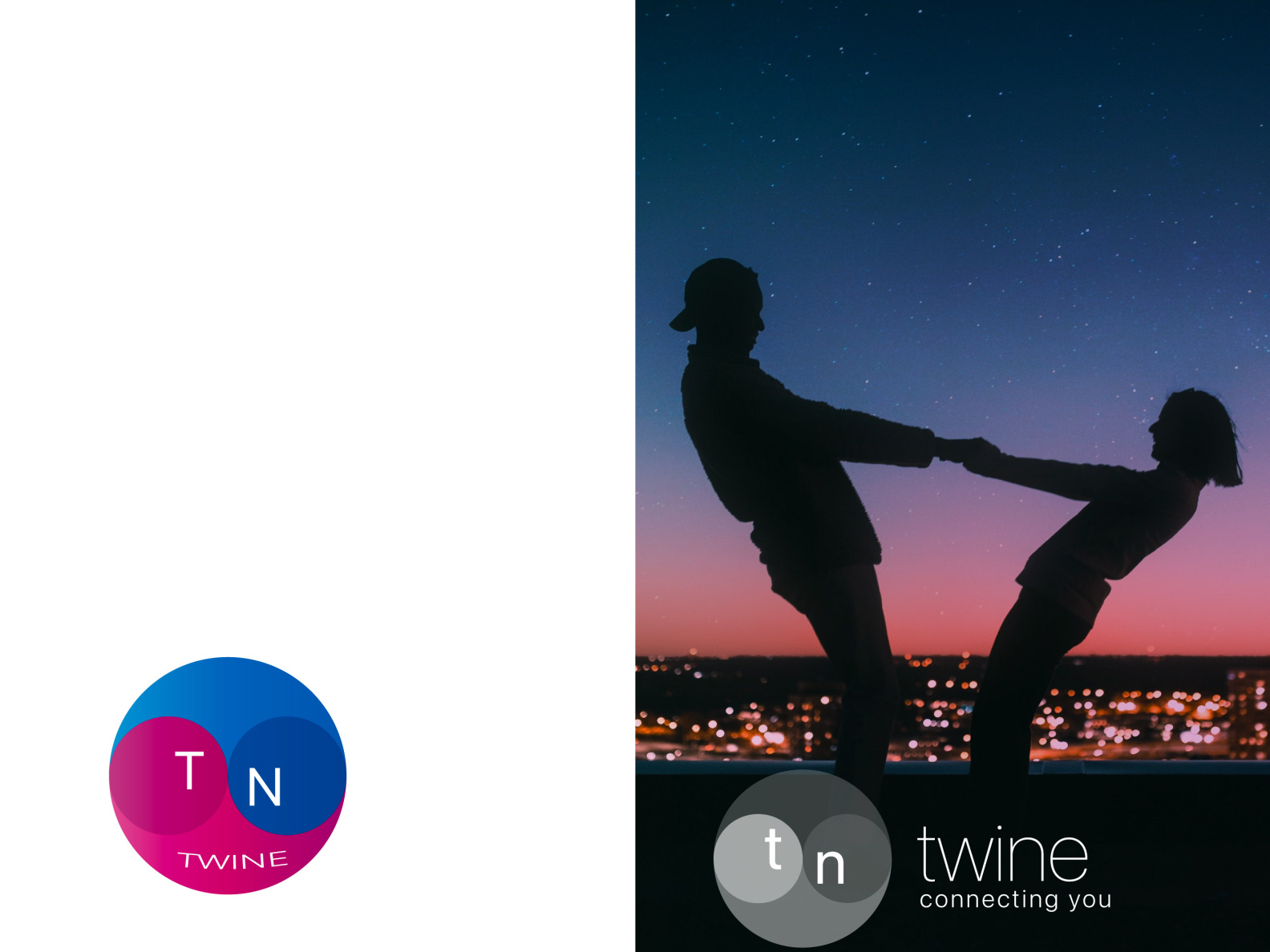 TWINE dating app logo by Alexey on Dribbble