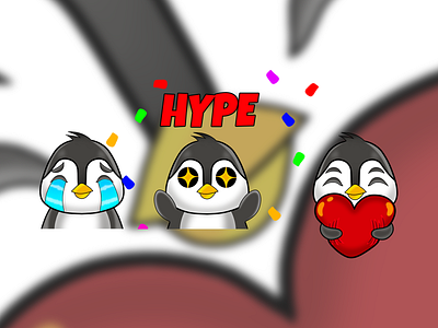 penguin twitch emotes chibi twitch emotes customemotes cute art graphicdesign illustraion illustration illustrations streamer streamers twitch.tv twitchemote twitchemotes twitchstreamers twitchtv vector