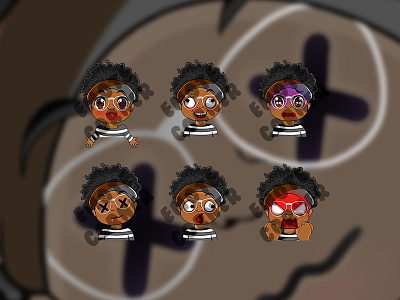 Afro hair chibi afro afrohair blackgirl chibi twitch emotes chibiillustration custom emotes cute cutechibi cutegirl graphicdesign streamer streamers twitch twitch logo twitch.tv twitchemote twitchemotes