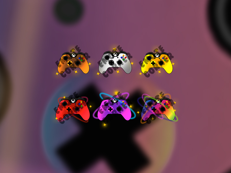Xbox badges by Emote Corner on Dribbble