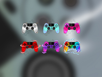ps4 Controller Badges artistonfribbble custombadges customemotes gamers graphic design ps4badges ps4controller ps4controllerbadges smallstreamers streamer streamercommunity streamers twitch.tv twitchartist twitchbadges twitchcommunity twitchemote twitchemotes