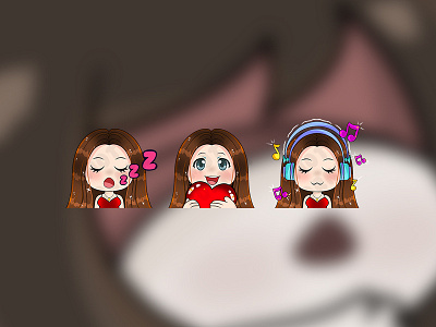 Chibi emotes artistondribbble chibi chibi twitch emotes chibiemotes chibiillustration customchibi cutechibi gamercommunity smallstreamer streamer streamercommunity streamers twitch twitch.tv twitchaffiliate twitchartist twitchbadges twitchcommunity twitchdesign twitchemotes