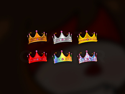 Crown Twitch badges
