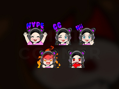 Chibi Emotes