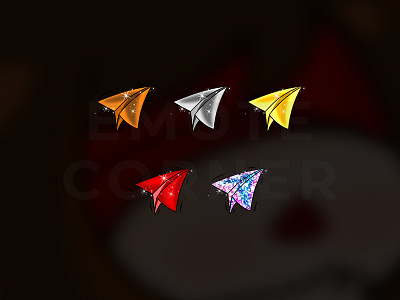 Paper plan twitch badges artistondribbble chibi twitch emotes design illustrations logo smallstreamers streamercommunity streamers streamersconnect twitch twitch.tv twitchartist twitchbadges twitchcommunity twitchemotes twitchgamming twitchloyaltybadges twitchstreamer