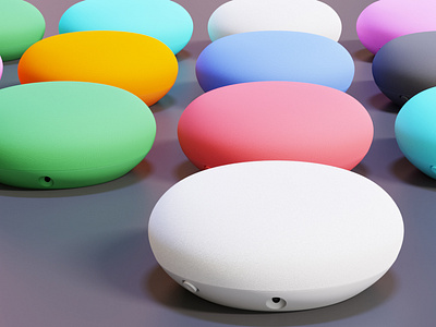 3D Google Nest Mini 3d azer azerbaijan blender google smart speaker