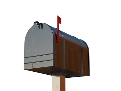 Standard T3 Mailbox 3d azerbaijan blender mailbox t3