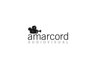 Logotipo Amarcord amarcord amarcord audiovisual estudio mique logo logotipo zaragoza