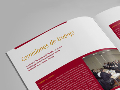 Diseno Editorial de Revista "Aragon Municipal" book book design design editorial editorial design estudio mique graphic design red white
