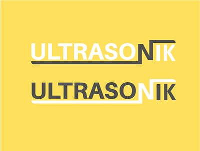 Ultrasonik design flat graphic design illustration illustrator logo minimal