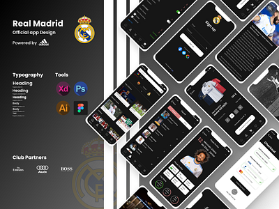 Real Madrid Official app Powered by Adidas