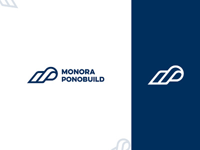 Monora Logo Design branding design illustration illustrator logo logo design logo designer m logo mark p letter logo