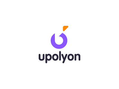 Upolyon Logo Design badge design badge logo branding design illustration illustrator logo logo design logo designer minimal minimalist logo typography u