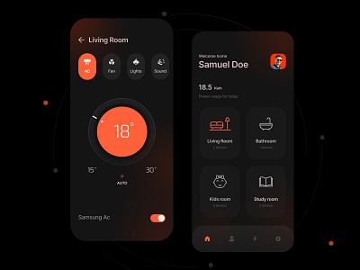 Smart Home App Design product