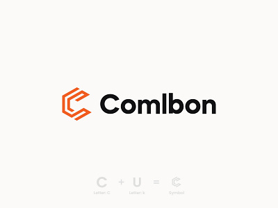 Comlboon Logo arrows brand branding c c letter loho cargo design icon identity industrial letter letter logo logo design logo designer mockup packaging poster unfold vintage