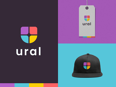 Ural Logo app icon brand cargo design identity industrial letter letter logo logo logo design logo designer logotype mark mockup packaging poster print symbol tag typography
