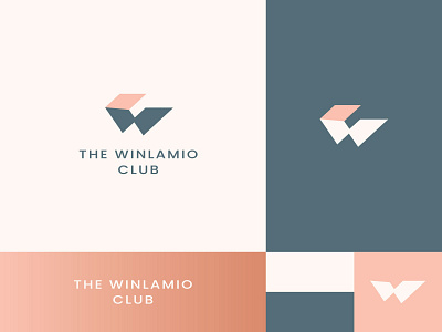 THE WINLAMIO CLUB Logo brand branding brandmark developer ecommerce entertainment identity letter mark monogram logo designer logo mark logodesign logos logotype mark marketplace programming symbol tech