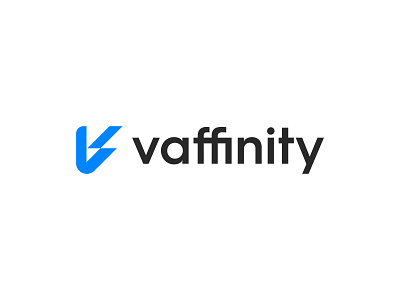Vaffinity Logo Design blockchain brandbook branding brandmark coding developer education engineer identity logo logos mark programming software symbol tech thefalcon